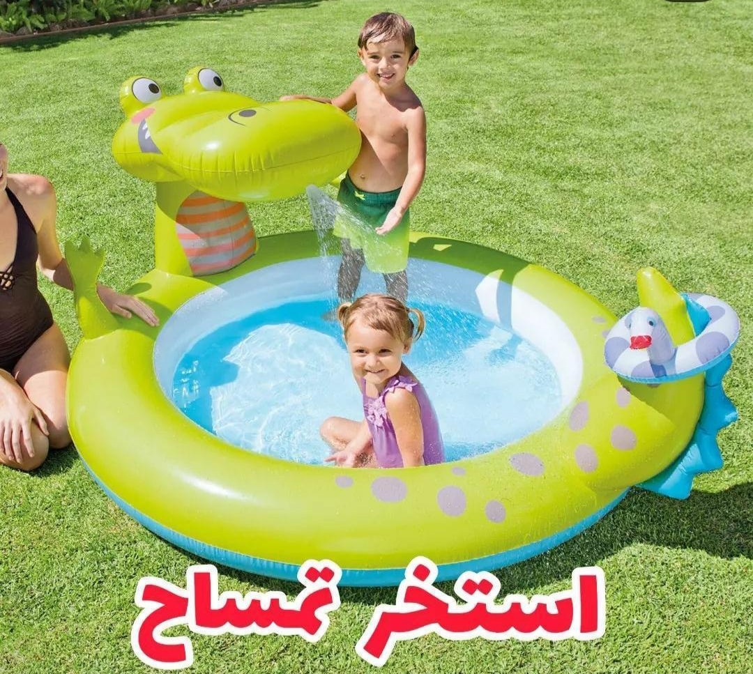 استخرکودک اینتکس طرح تمساح