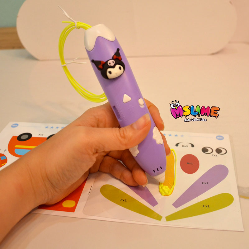 قلم جادویی نقاشی ۳بعدی فانتزی شارژی3dpen